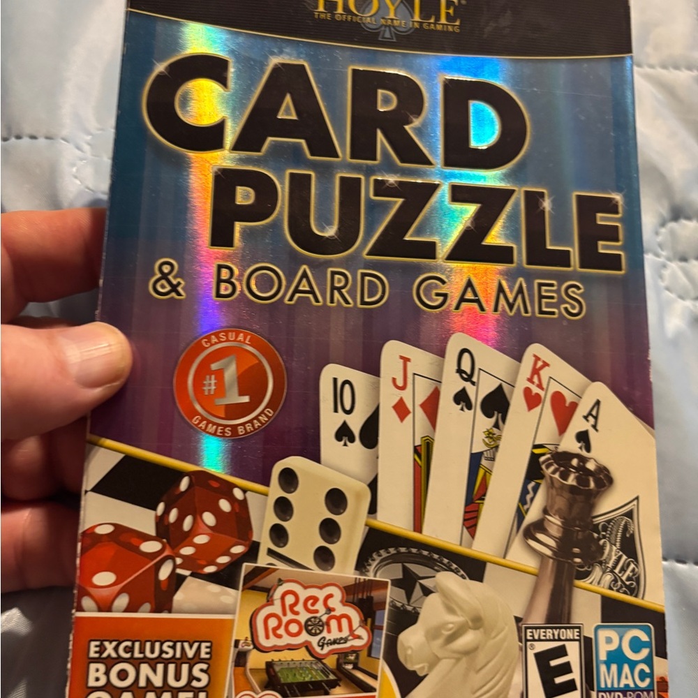 Hoyle Card Puzzle & Board Games - Multicolor #1 Game Brands . PC CD-ROM game